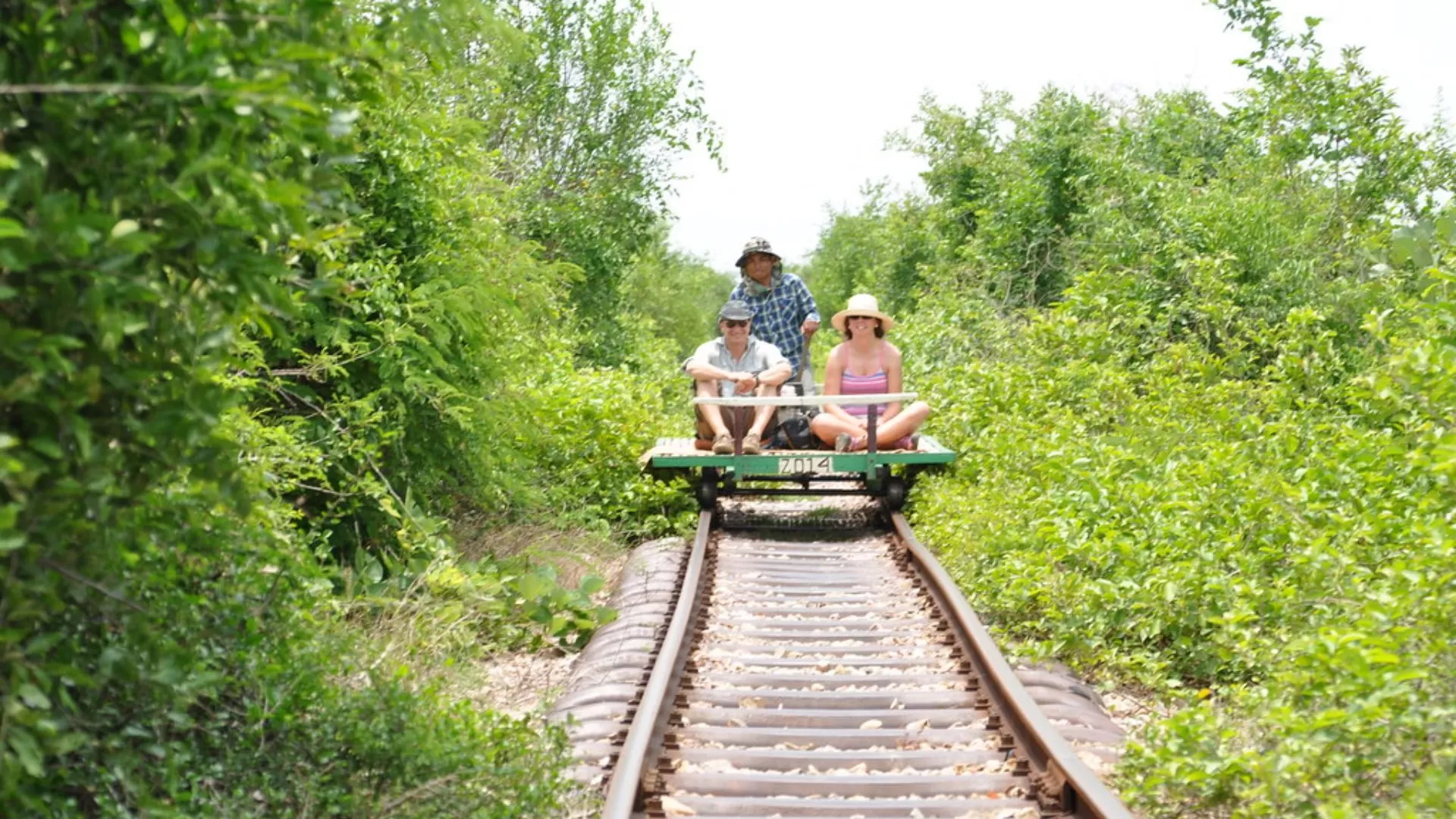 Le train de bambou de Battambang