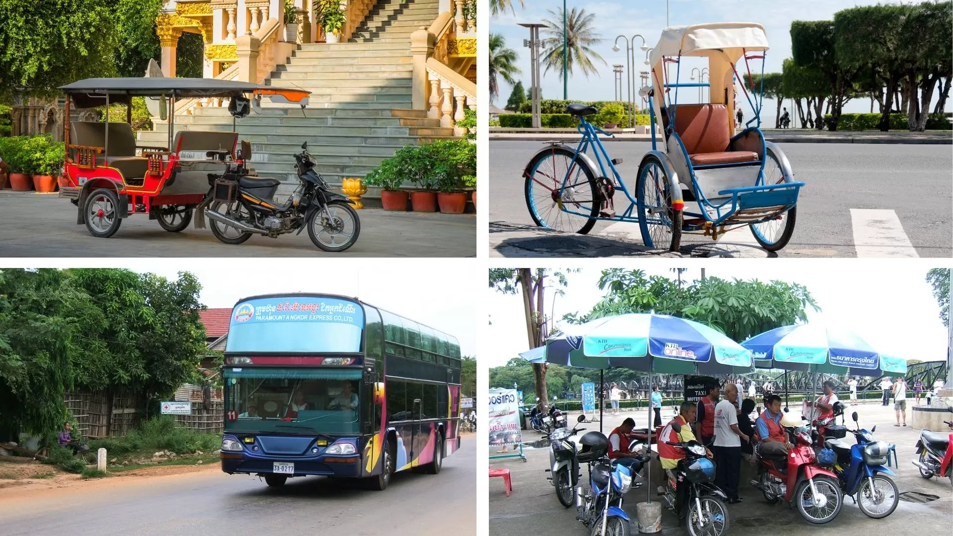 Transports au Cambodge : comment se déplacer facilement ?