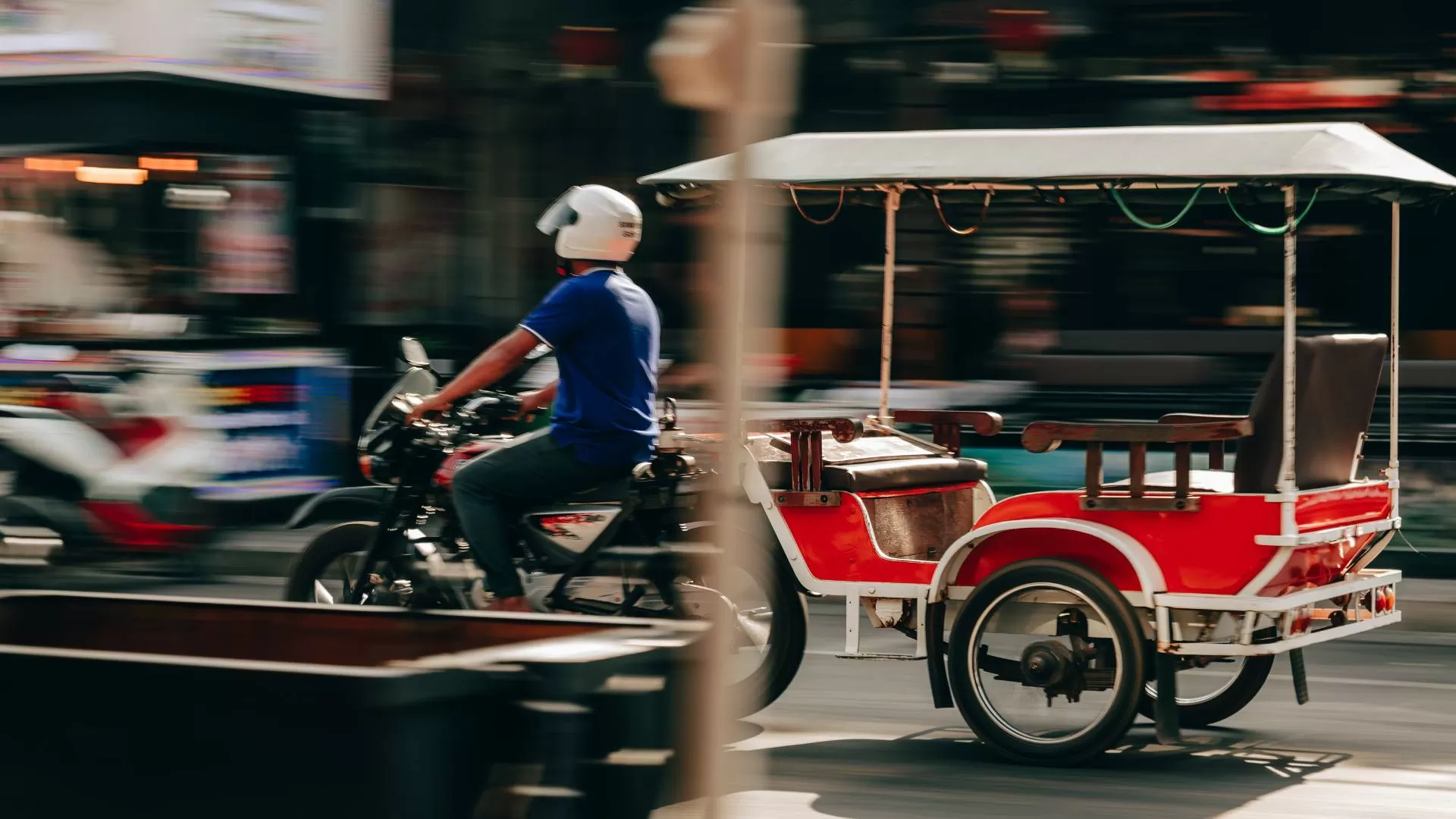 Remork - A unique transportation in Cambodia