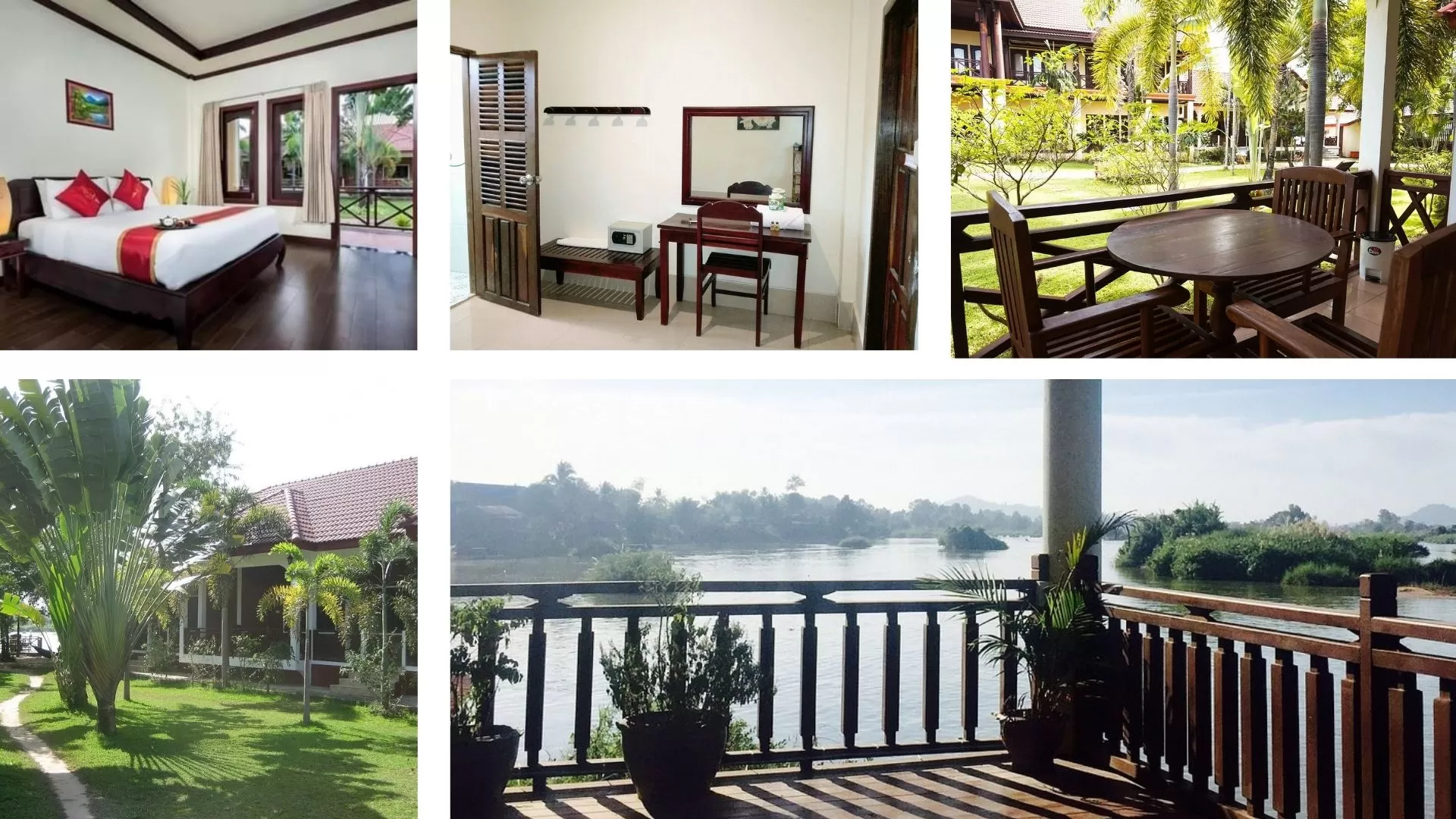 L' hôtel Little Eden à Don Det