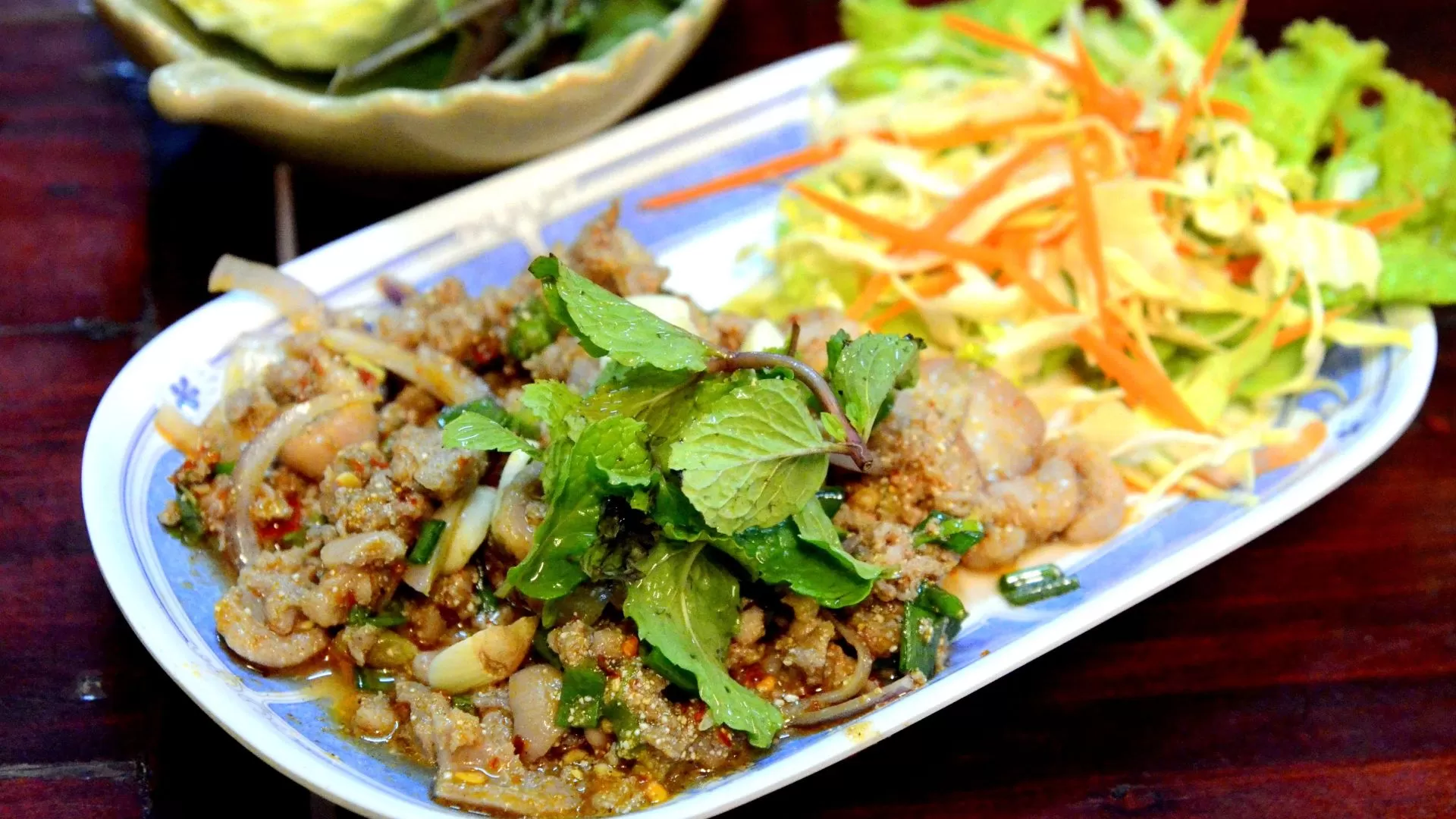 Laap, le plat traditionnel du Laos