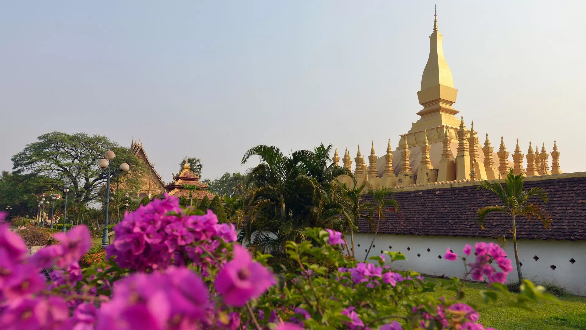 The best time to visit Vientiane for most tourists is November to February