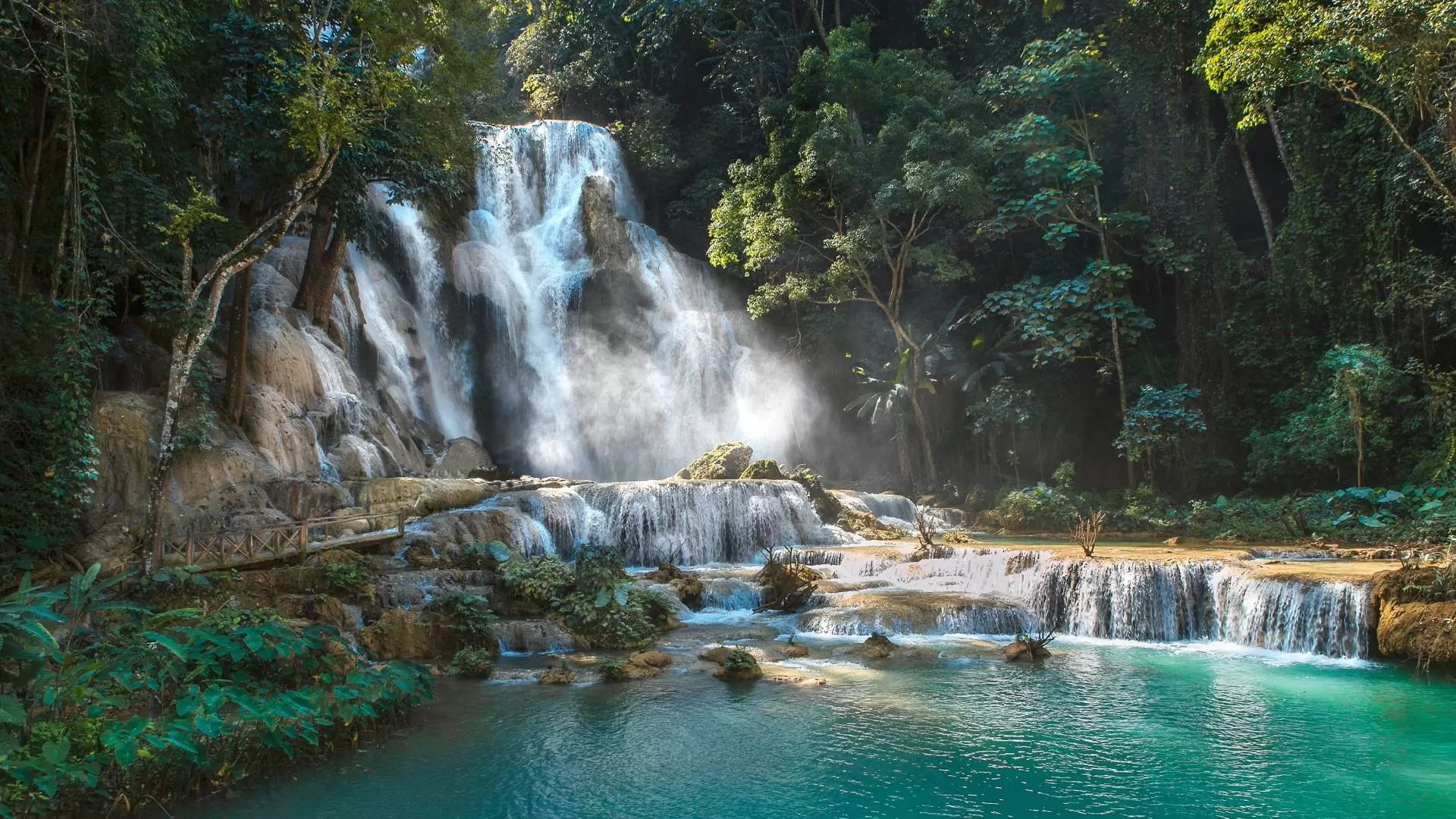 Kuang Si Waterfall in Luang Prabang