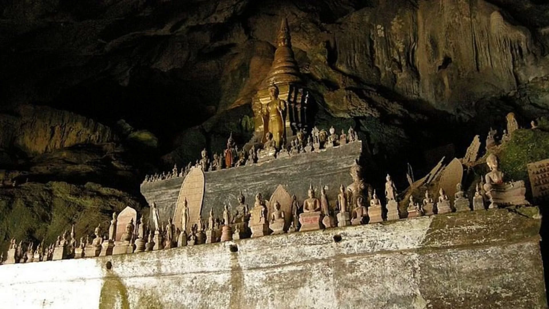 Les grottes de Pak Ou