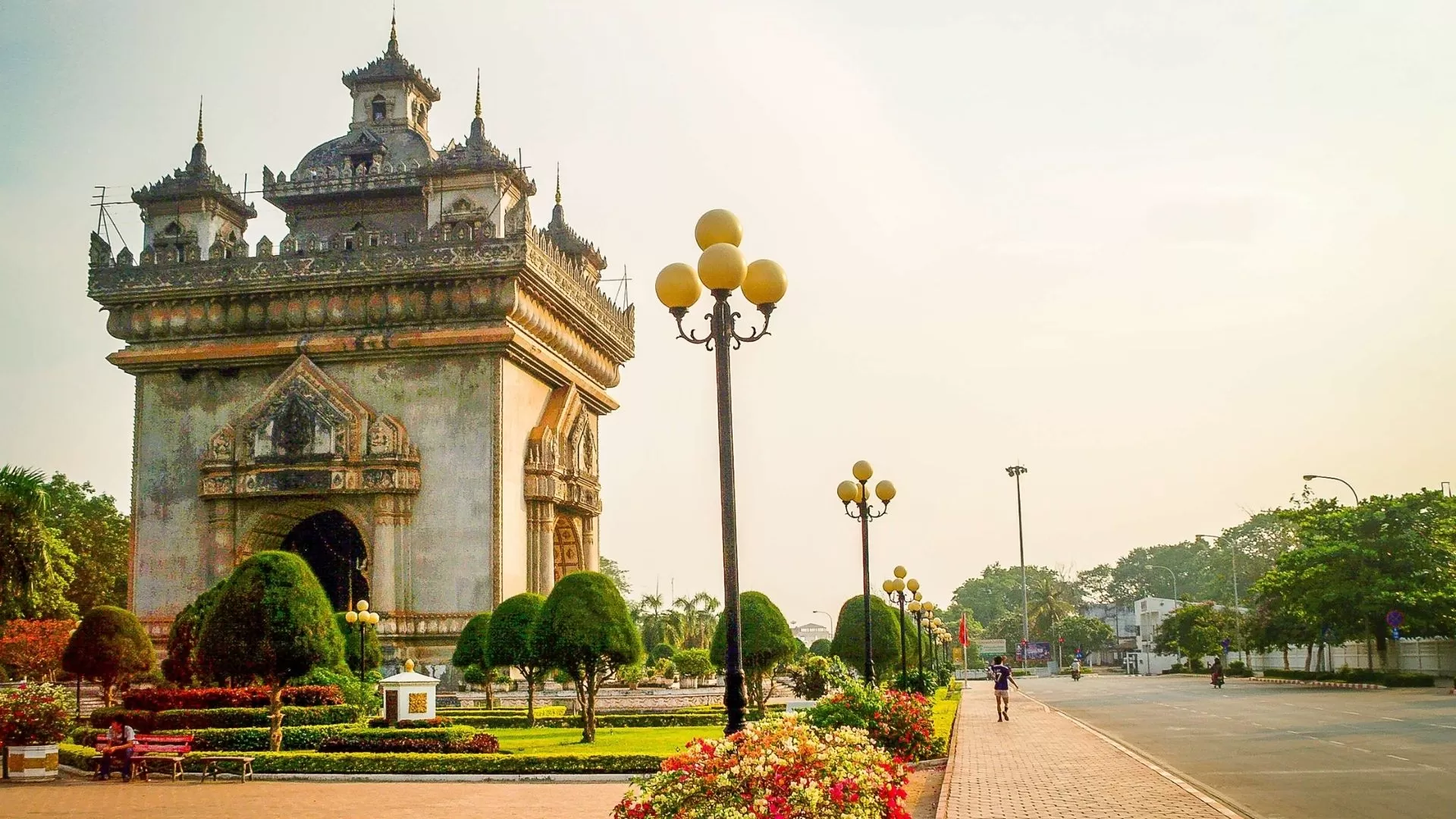 Patuxai in Vientiane