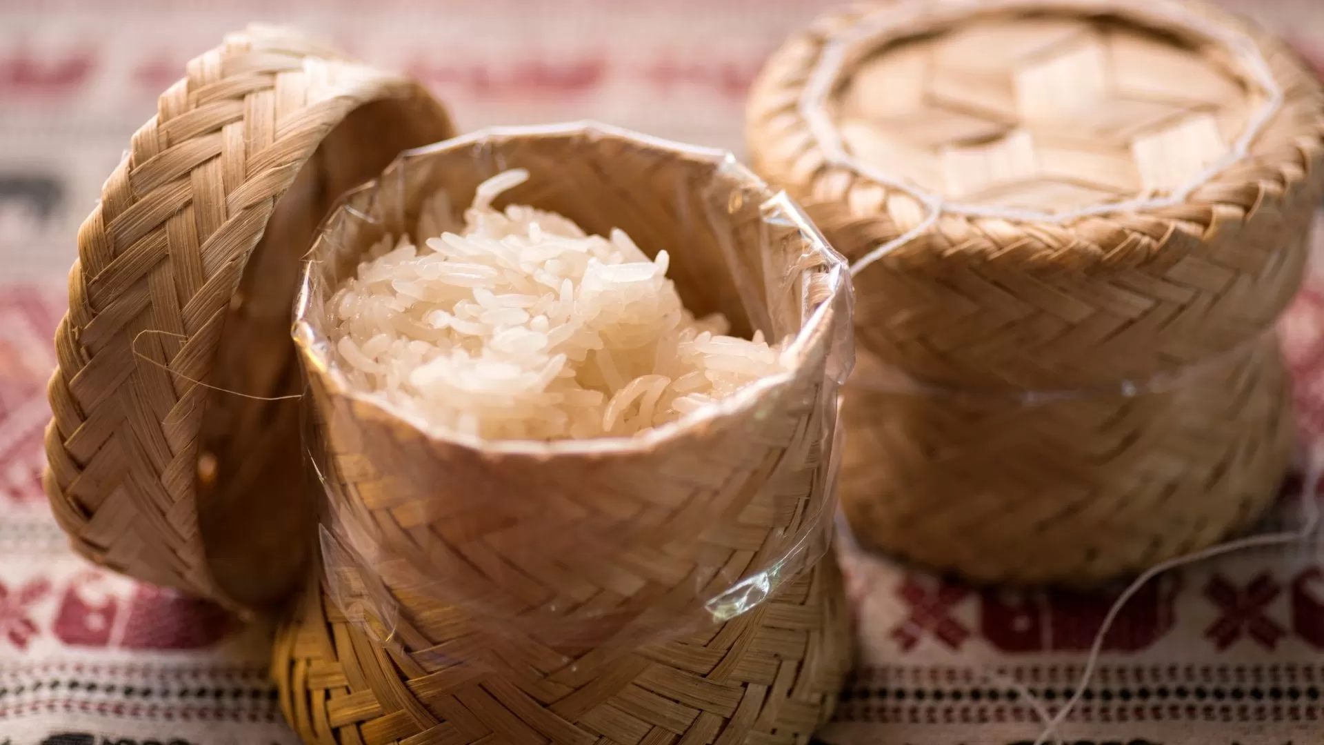 Laos sticky rice