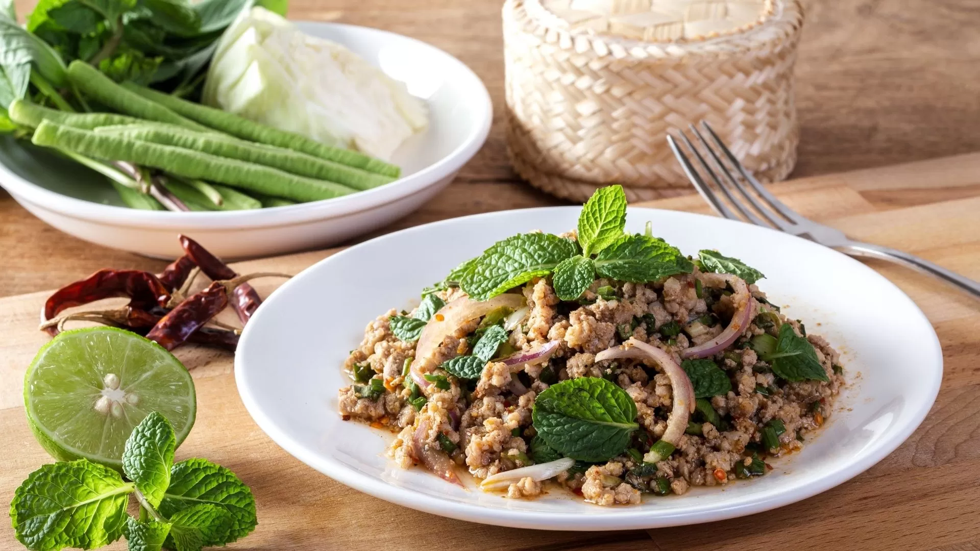 Larb - Traditional Lao salad