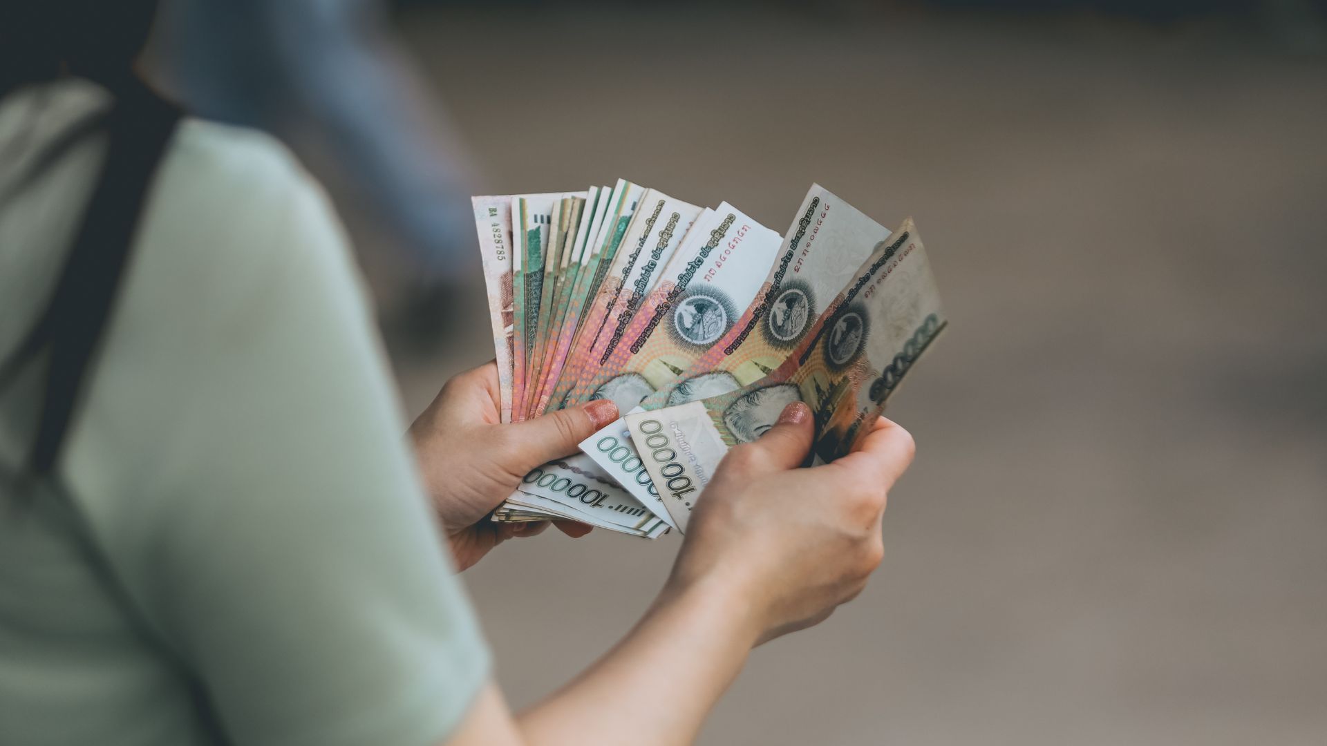 Double check your money before leaving