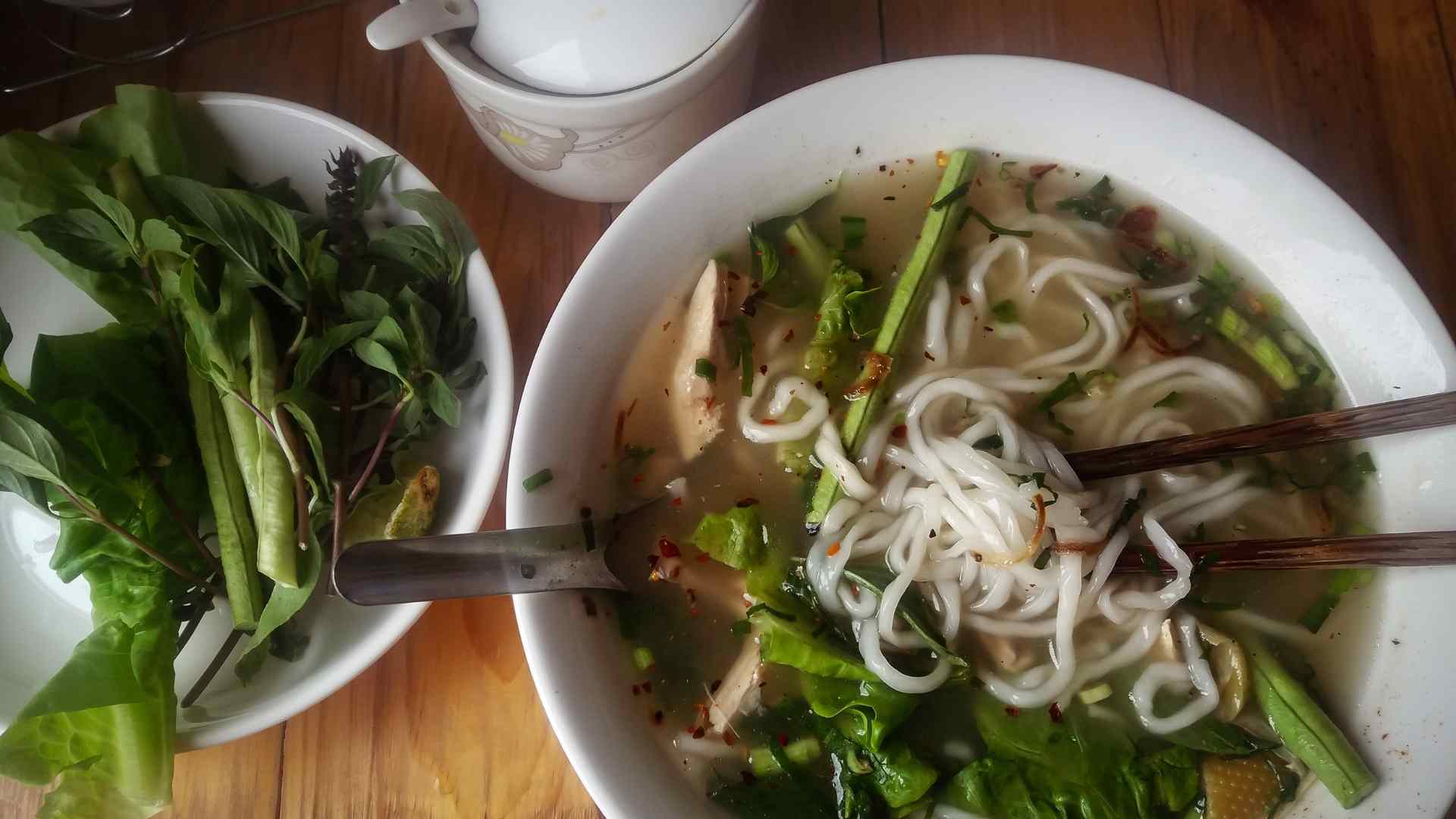 Khao Piak Sen (Lao Noodle Soup)