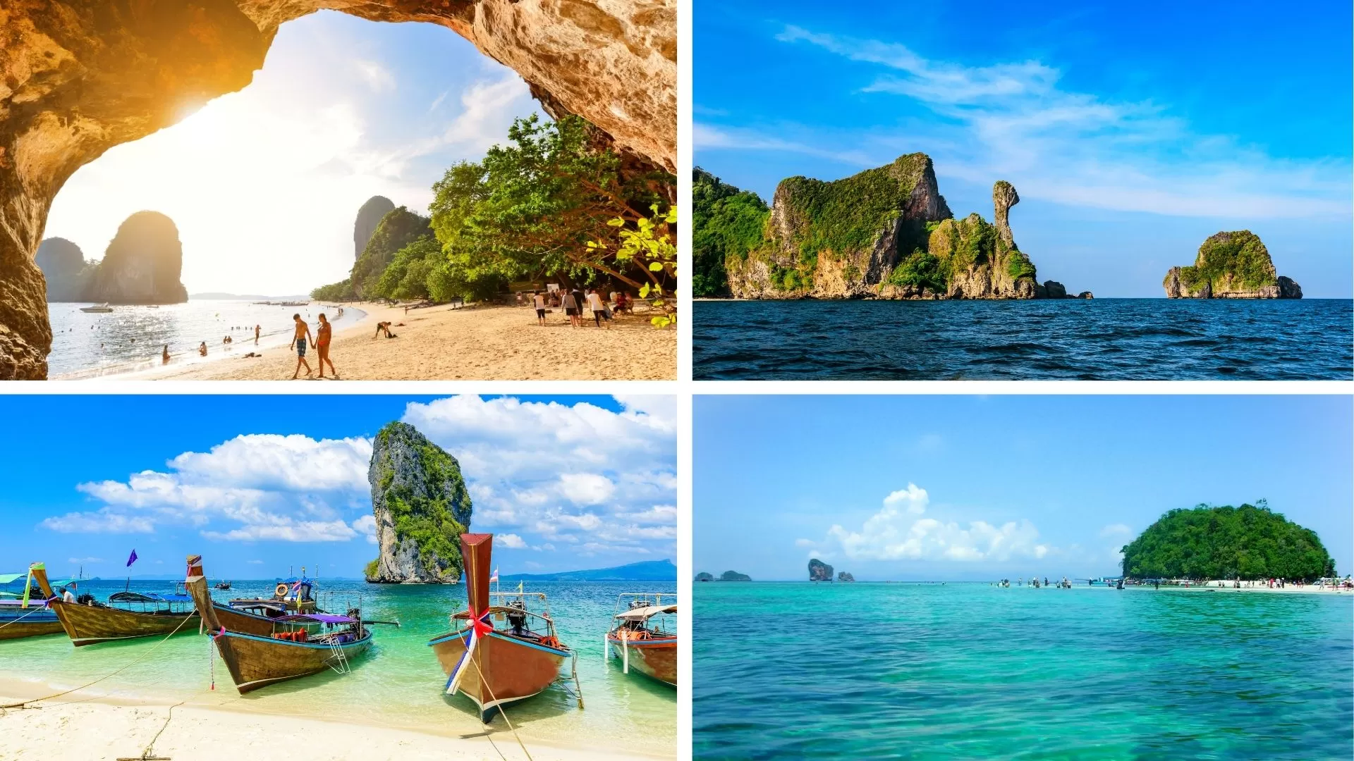 Four islands in Krabi