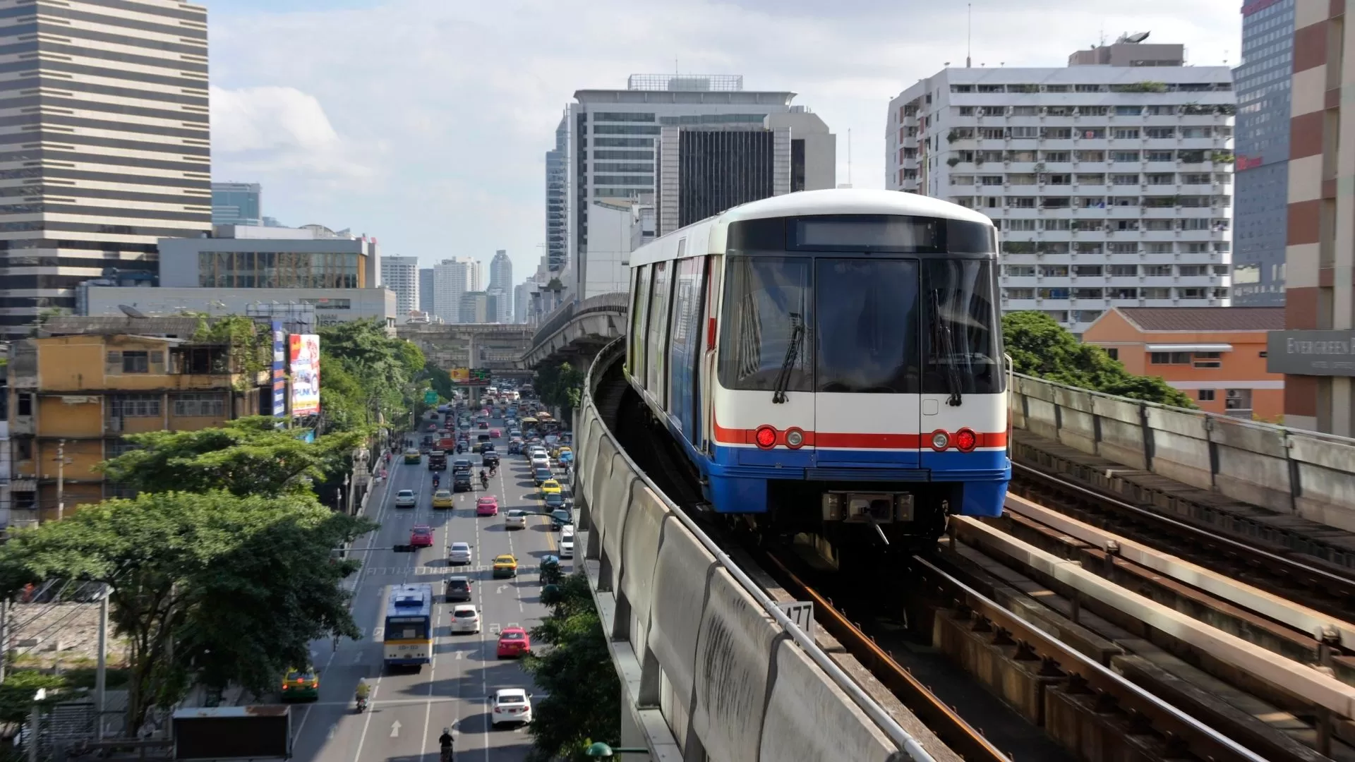 The BTS Skytrain