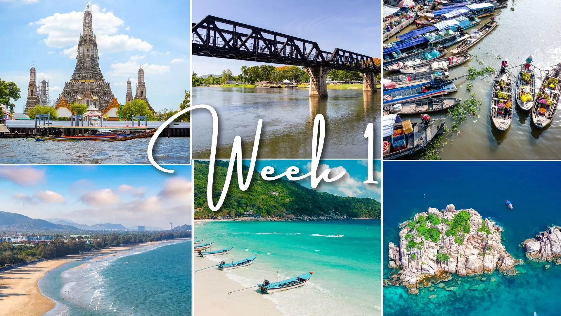 Unveiling the beauty of Central Thailand within the first week!