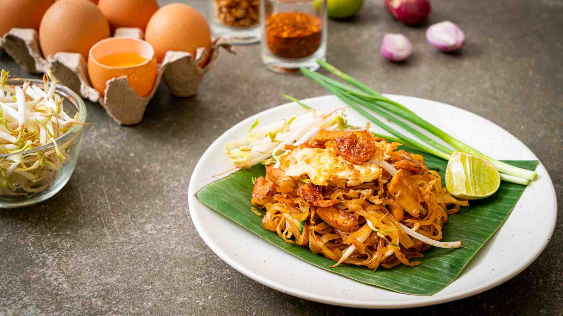 Pad Thai (Stir-fried rice noodles)