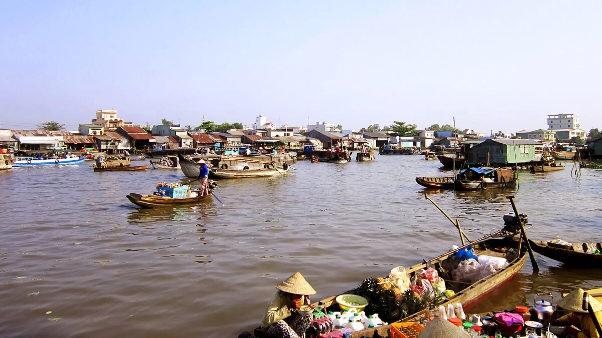 Marché flottant de Cai Rang