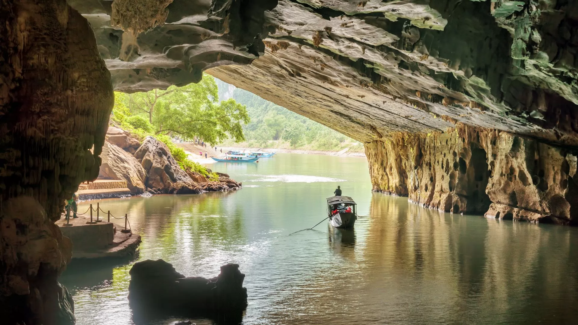 Phong Nha Cave is a UNESCO World Heritage Site