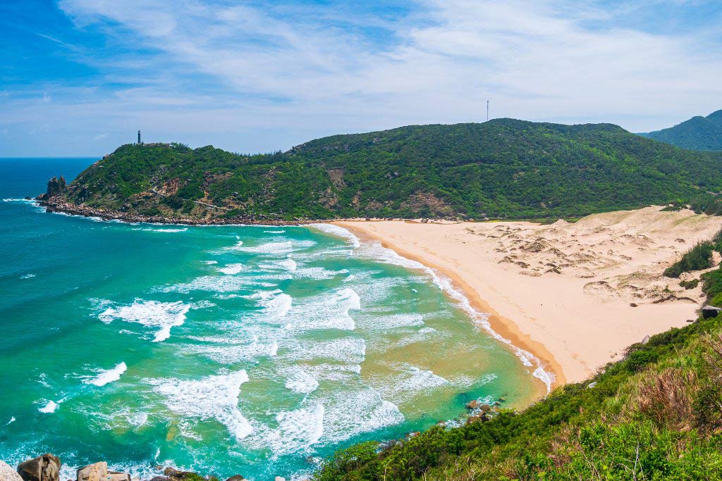 Plage de Dai Lanh, Phu Yen – l’une des plages vierges du Vietnam
