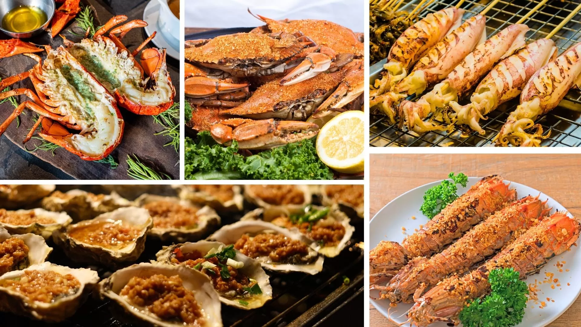 Fruits de mer frais à Ha Long