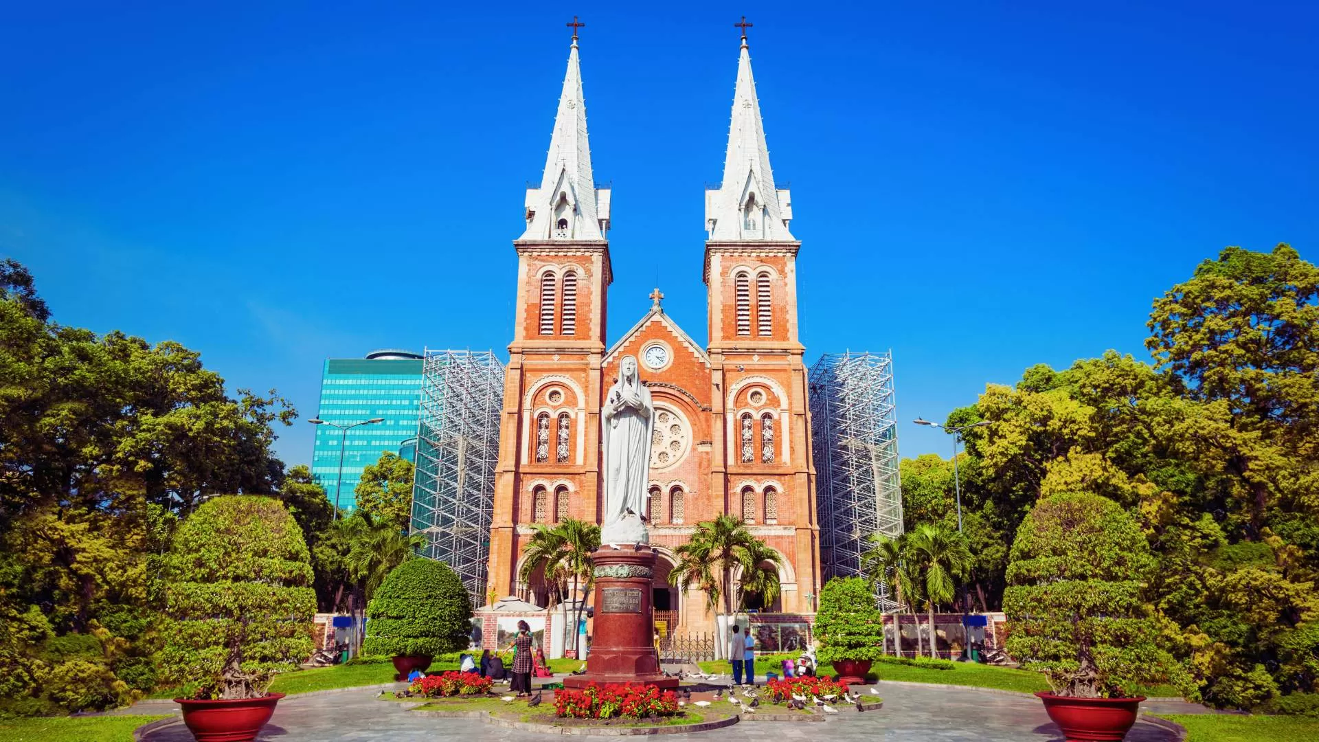 The Notre-Dame cathedral