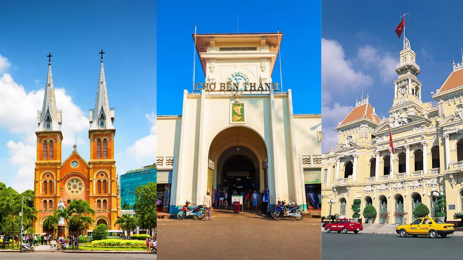The bustling of Ho Chi Minh City