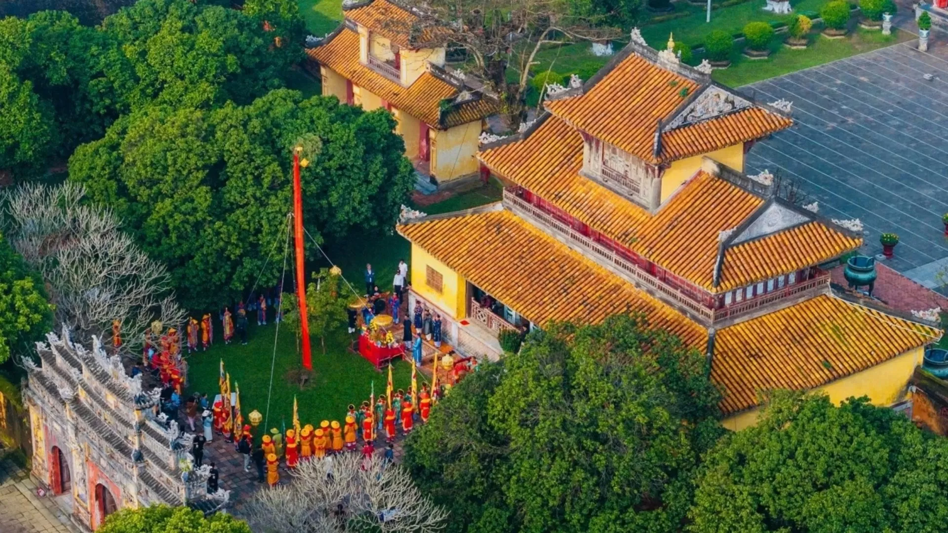 Traditional royal ceremonies in Hue Imperial Citadel