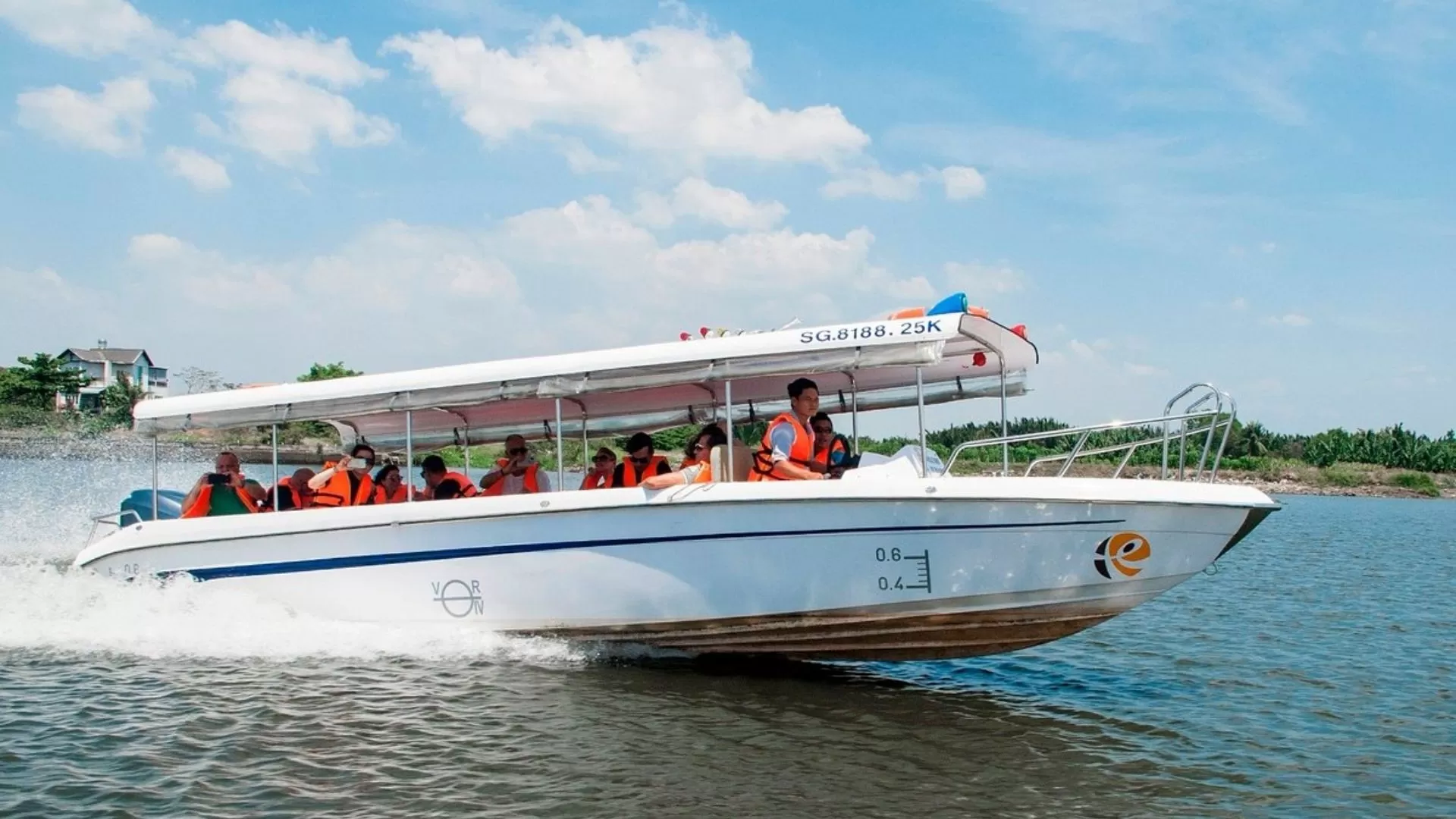 A boat trip from Ho Chi Minh city
