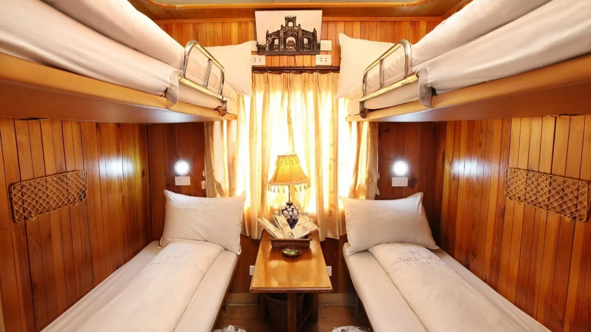 Four-berth sleeper cabin