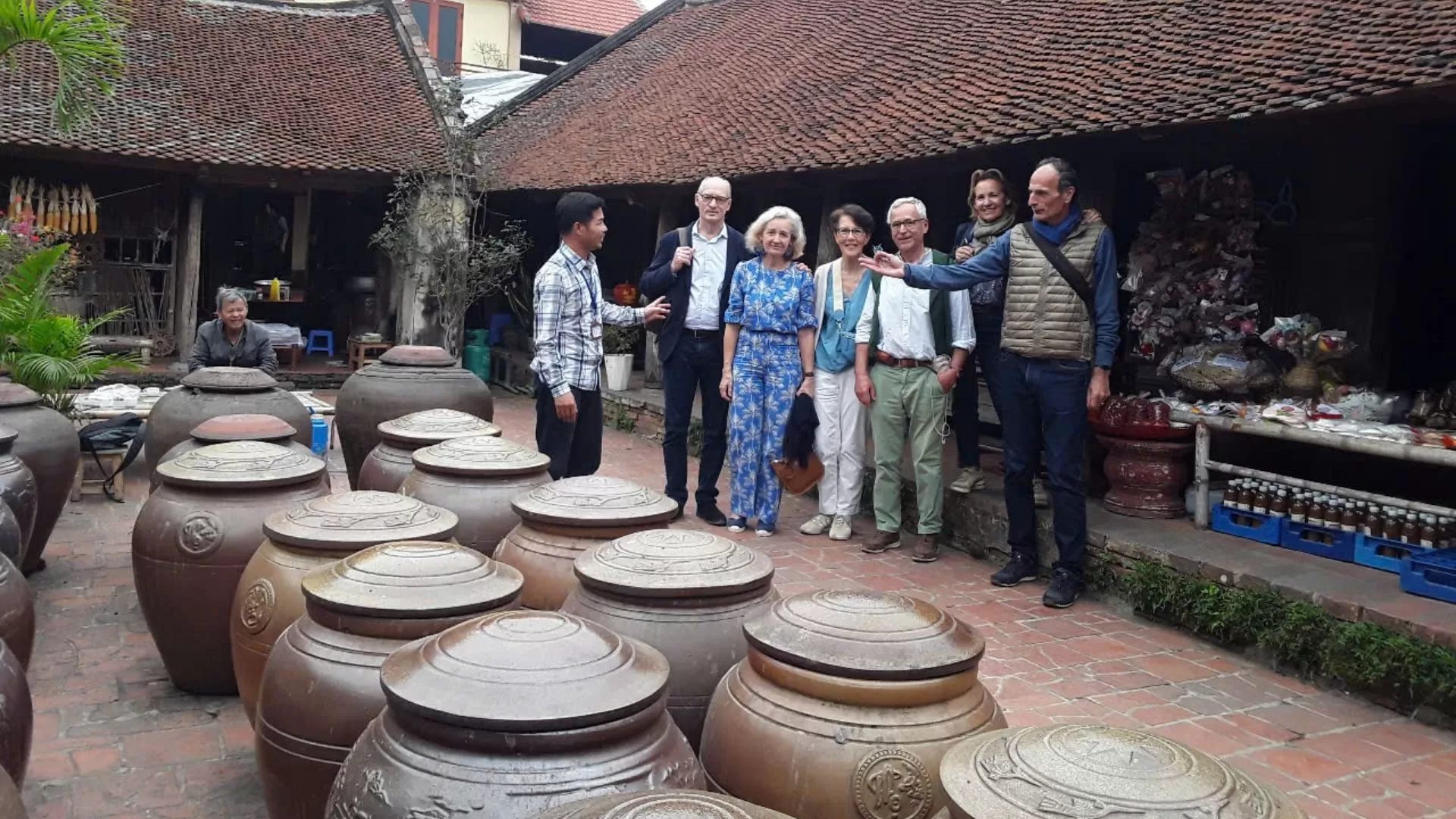 Our customers in Duong Lam village - A journey to Mai Chau