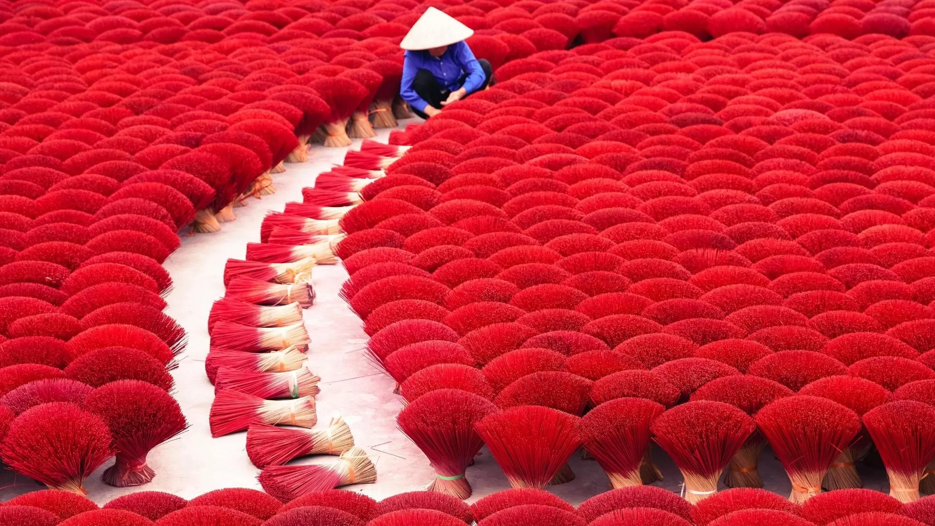 Quang Phu Cau incense village