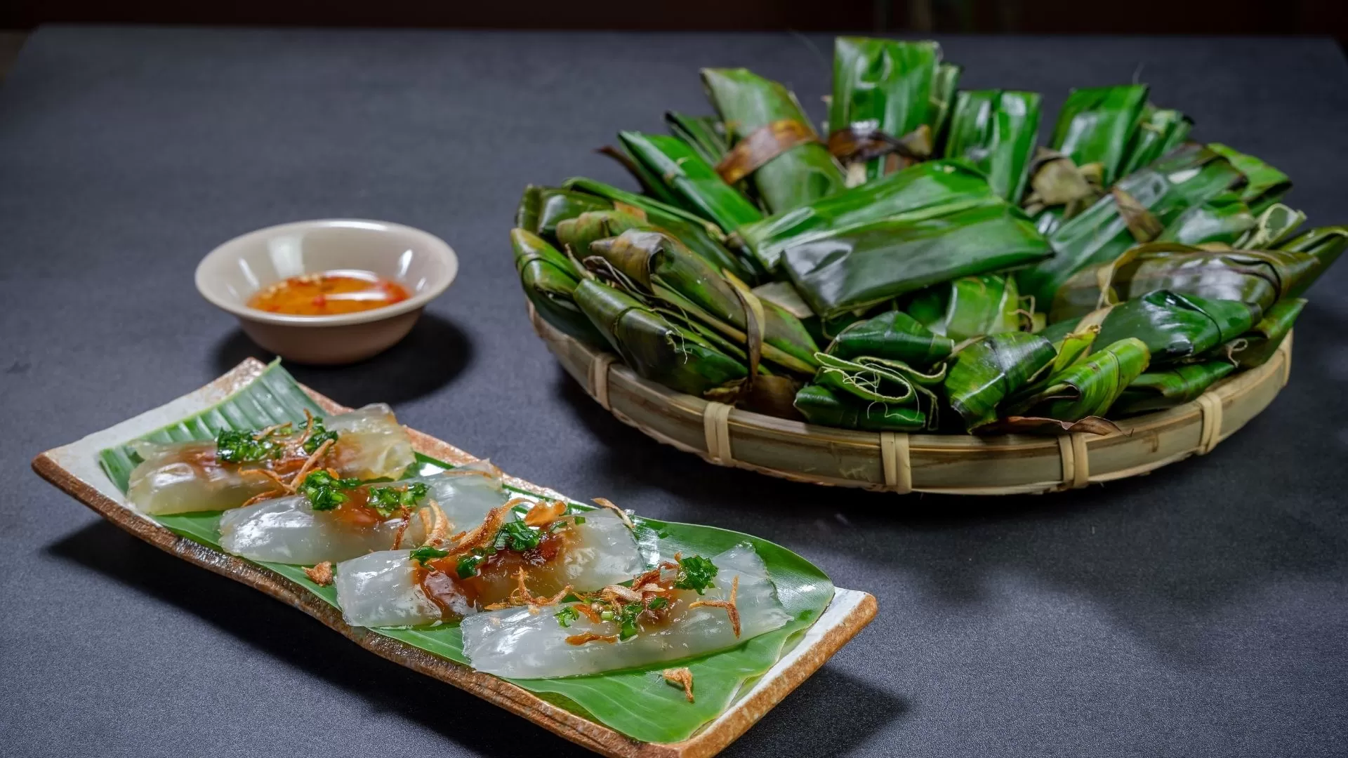 Banh bot loc - Clear rice dumplings