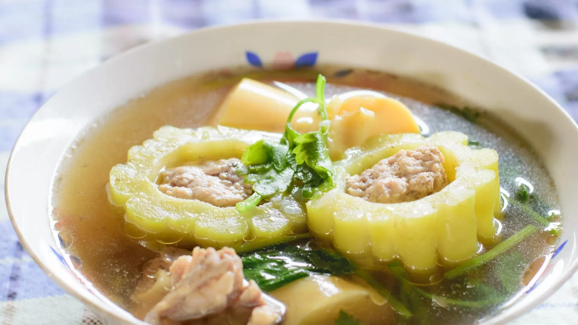 Bitter melon soup