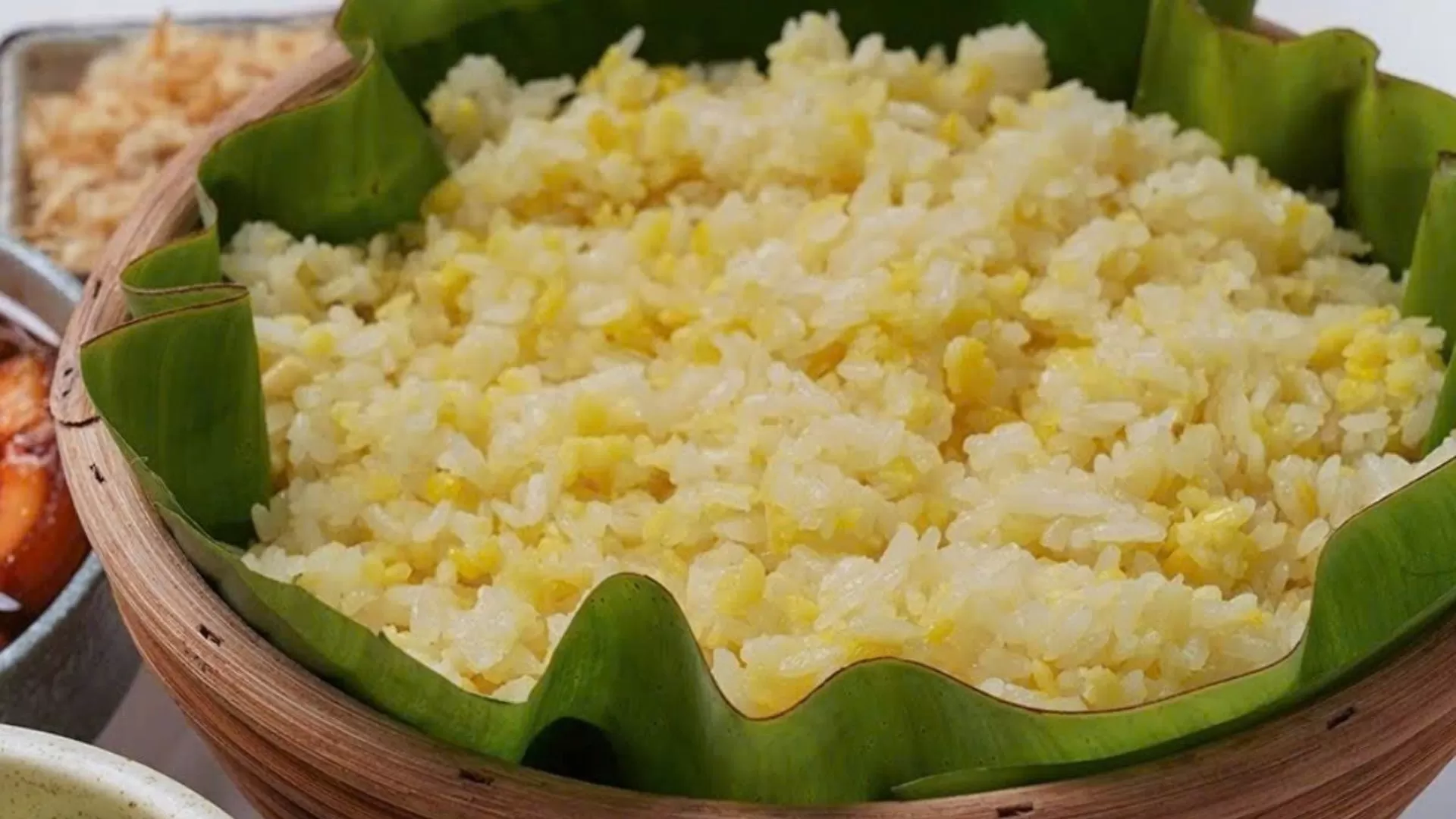 Green bean sticky rice